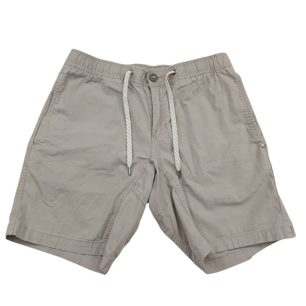 Vuori Ripstop Cargo Shorts Mens Small Organic Cotton Stretch Comfort Hiking